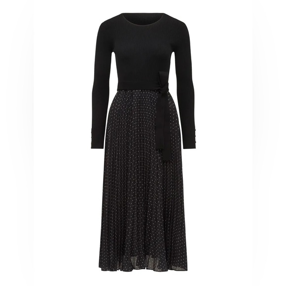 EVER NEW Polka Dot Knit Dress - Picture 2 of 8